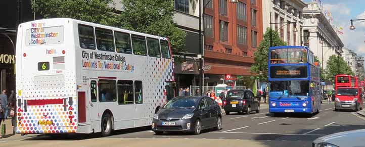 Metroline Volvo B7TL Plaxton President VP568 & Golden Tours Dennis Trident Alexander ALX400 367